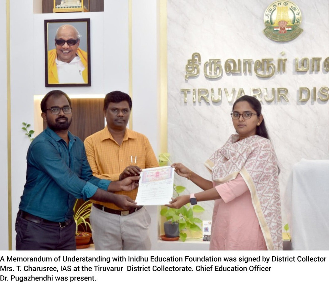 MoU Signing with District Collector